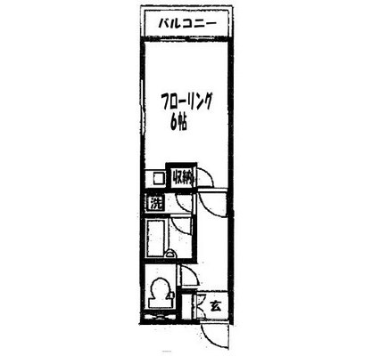 東京都文京区白山１丁目 賃貸マンション 1R