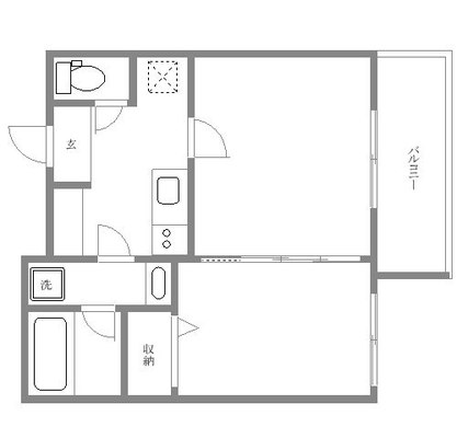 春日 マンション 1DK