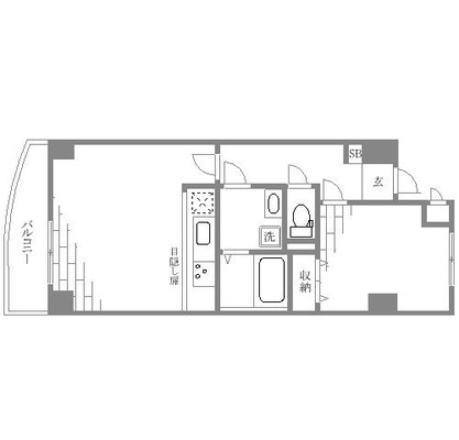 春日 マンション 1LDK