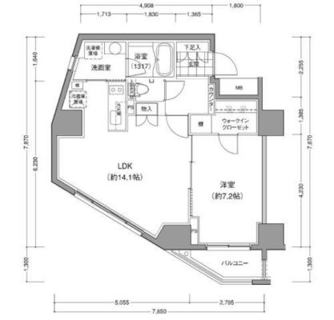 東京都文京区小石川２丁目 賃貸マンション 1LDK